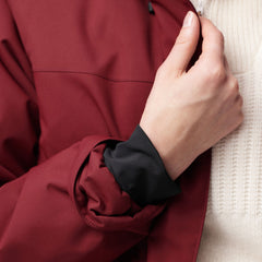 Nuuk Lite Womens Parka BORDEAUX RED / XS