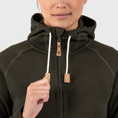 Övik Fleece Hoodie Women NAVY / XS