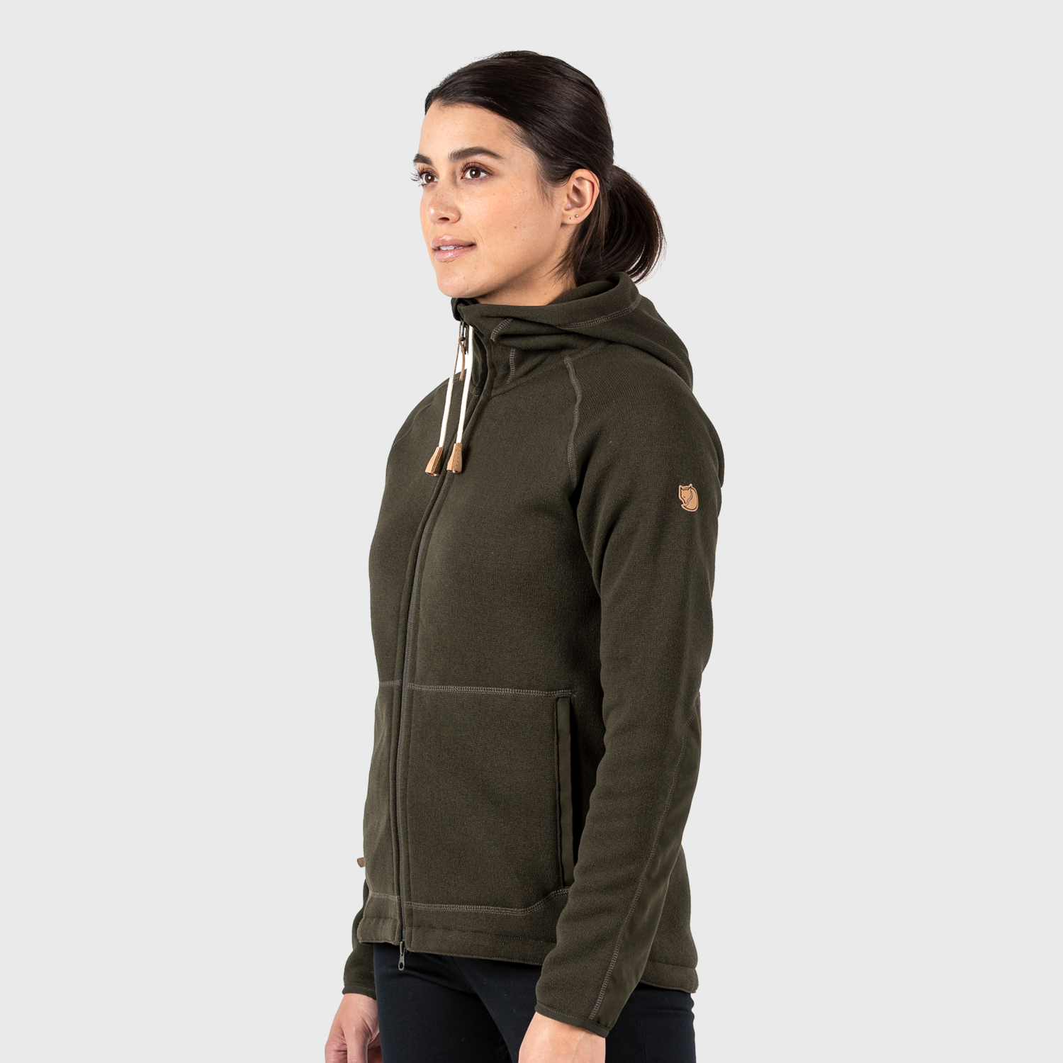 Övik Fleece Hoodie Women NAVY / XS