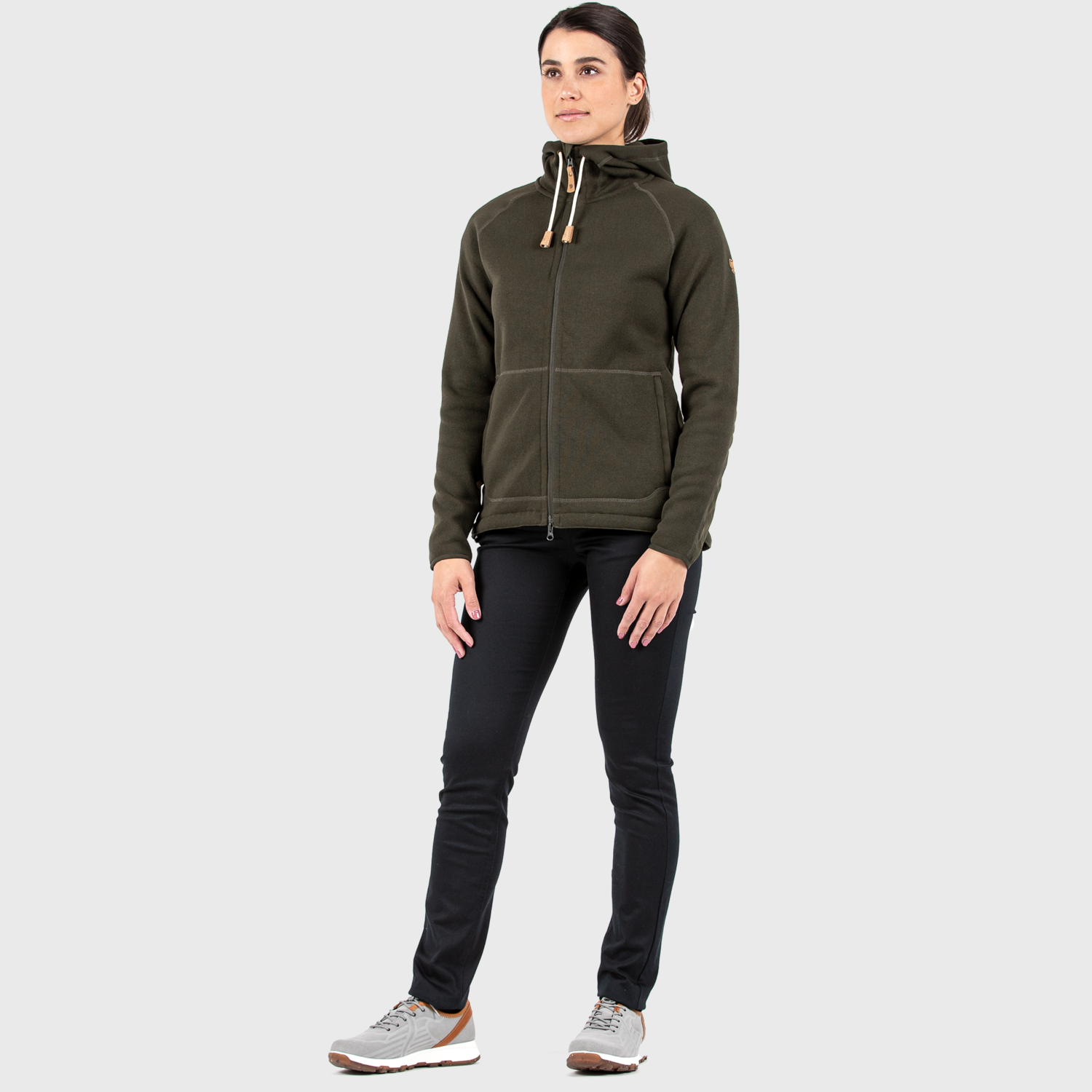 Övik Fleece Hoodie Women NAVY / XS