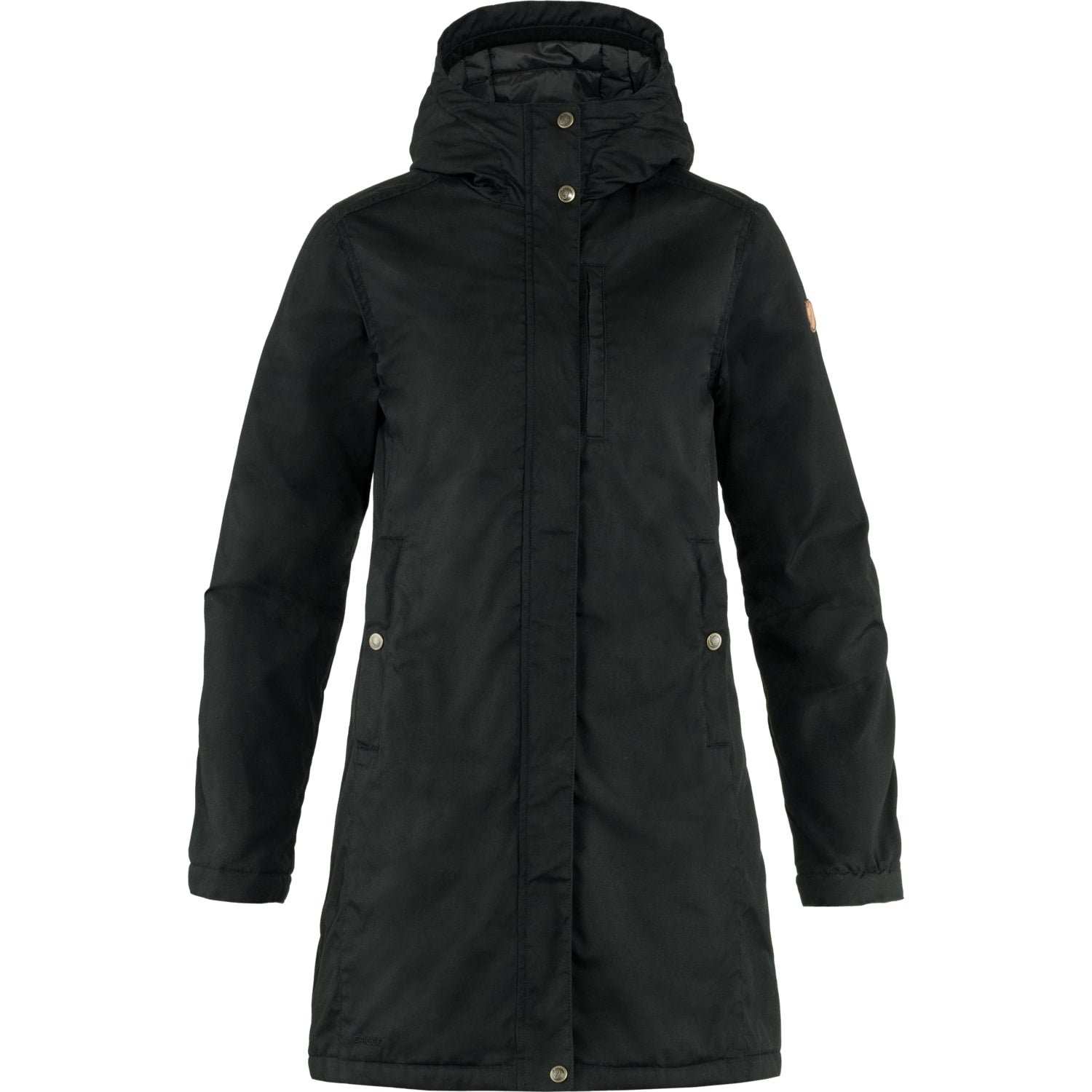 Kiruna Womens Padded Parka BLACK / M