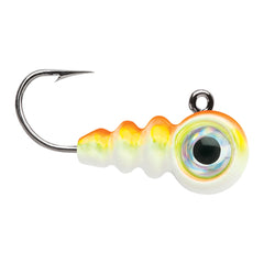 Tungsten Larv Eye Jig GLOW FIRETIGER / 1,8 G