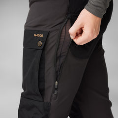 Keb Womens Trousers Curved BLACK / 34/R