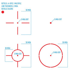 Ultra Shot A-Spec Holografiskt Reflexsikte Svart SVART / EN STL