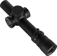 NX8 1-8x24 F1 FFP Capped E/W .2 MIL PTL FC-Dmx Belyst Kikarsikte SVART / 30 MM