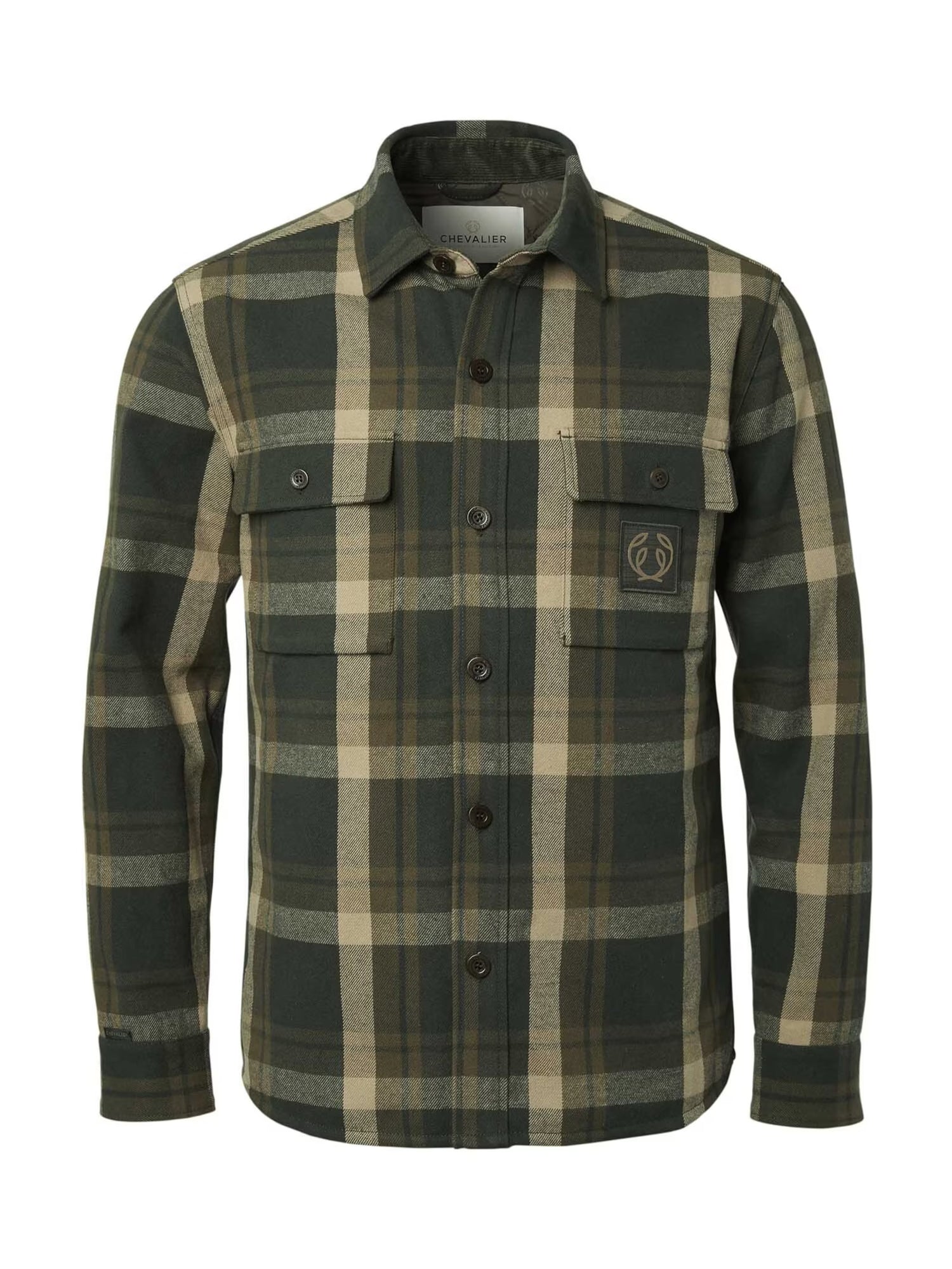 AXE OVERSHIRT MEN GREEN CHECK / S