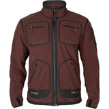 Kamko fleecejacka vändbar BORDEAUX RED / S