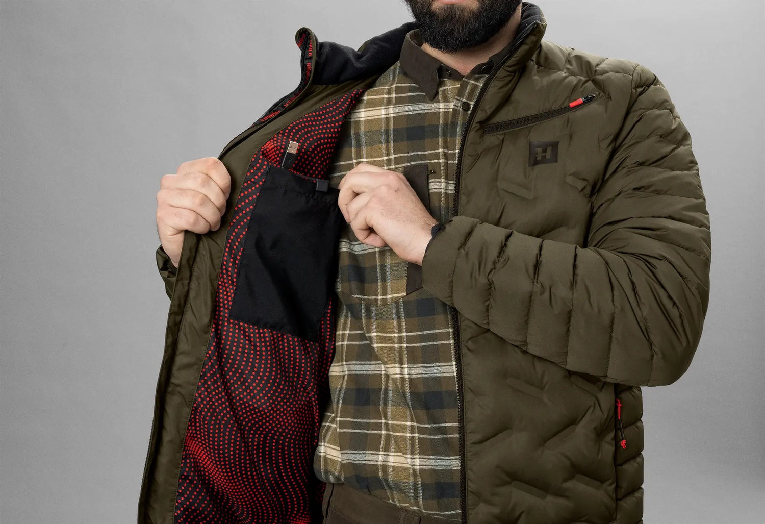 Clim8 isolerad jacka WILLOW GREEN / XS