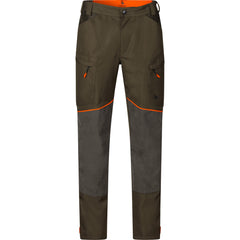 Venture förstärkta jaktbyxor GRÖN/HIGH VIS ORANGE / 46