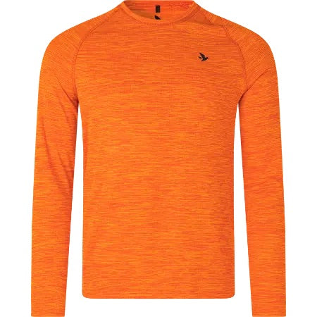 Active L/S t-shirt, långärmad HIGH VIS ORANGE / S