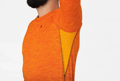 Active L/S t-shirt, långärmad HIGH VIS ORANGE / S
