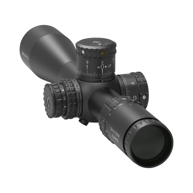 SH-4J 6-24x50 FFP VPR MIL Belyst Kikarsikte 34 MM