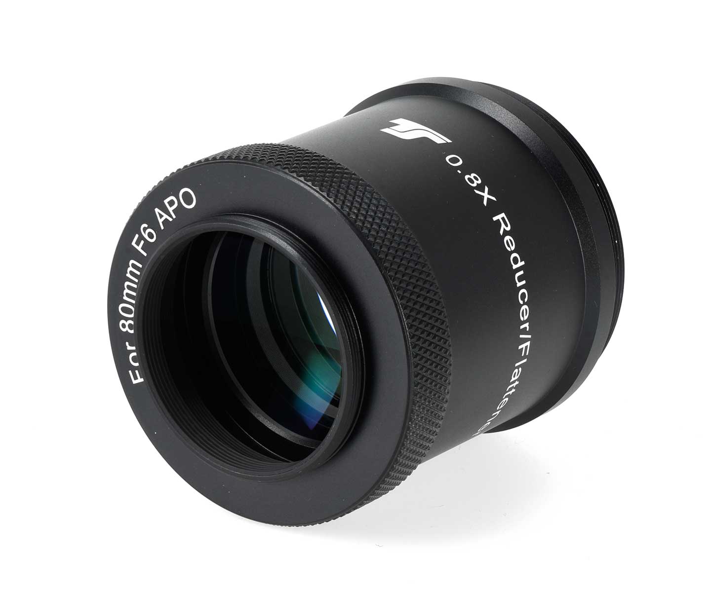 0,8x Fokalreducerare/Korrektor för TS 80 mm f/6 CF och Photoline 80 mm Triplet APO 1 ST