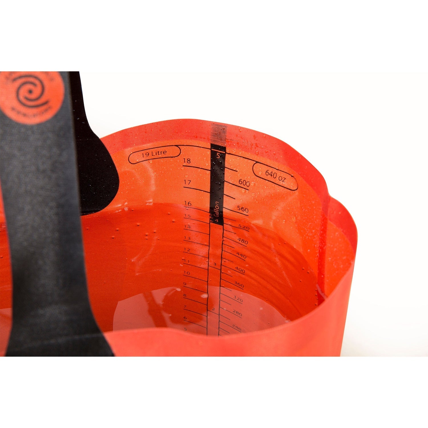 Kitchen Folding Bucket Nylon RED / 10L