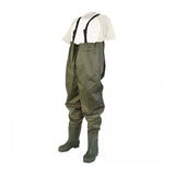 Nylon Chest Waders GRÖN / STRL 41, EUR 8