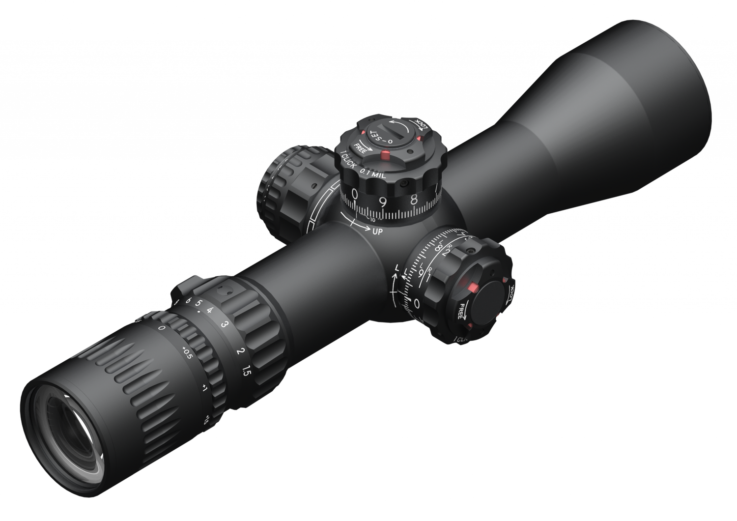 Tactical 1,5-15x42 Shuriken FFP MIL DR-TR2B 34 MM