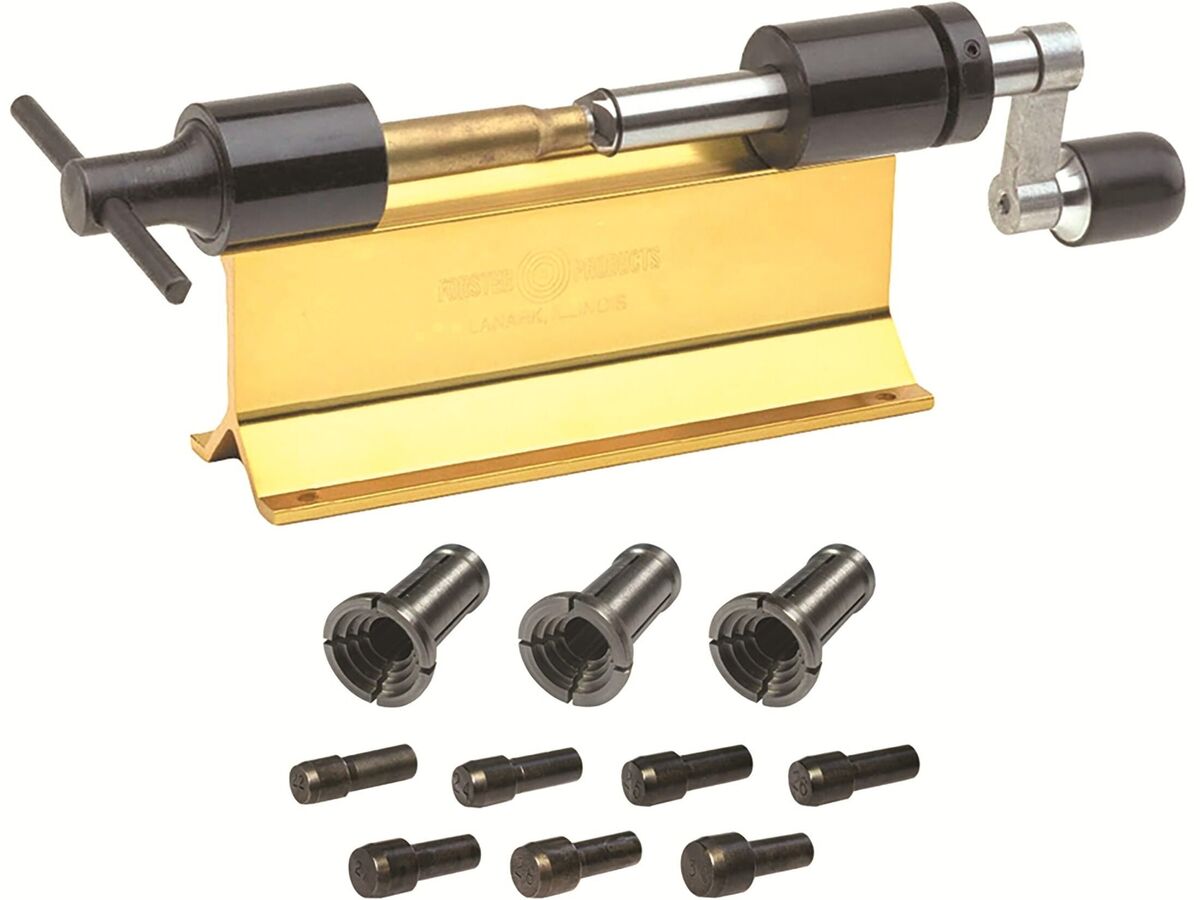 Original Case Trimmer Kit with 7 Pilots & 3 Collets EN STL