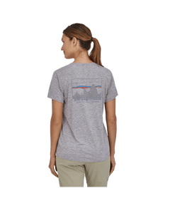Women's Cap Cool Daily Graphic T-Shirt 73 SKYLINE: FEATHER GREY / S