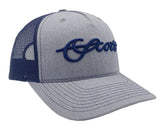 Navy Blue Mesh Hat NAVY / ONE SIZE