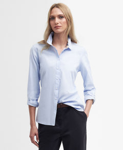 Derwent Skjorta PALE BLUE/PRIMROSE HESSIA / 10