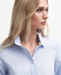 Derwent Skjorta PALE BLUE/PRIMROSE HESSIA / 10