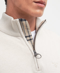 Cotton Half zip Men MIST / M