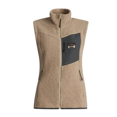 Flok Wool Womens Pile Vest SAND / S