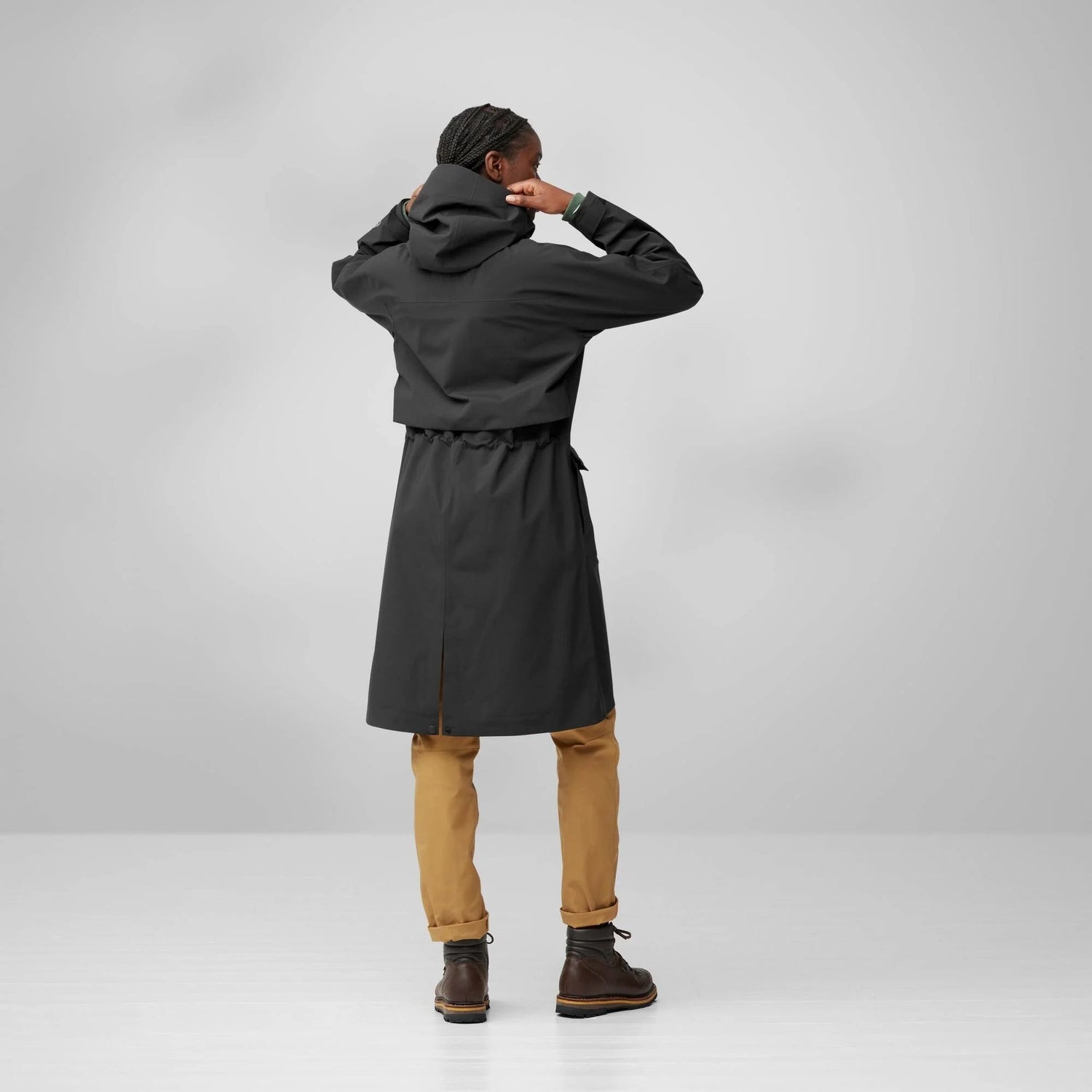Vardag Regnparkas Women BLACK / S