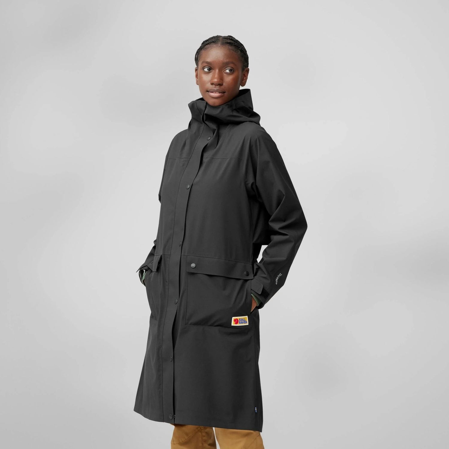 Vardag Regnparkas Women BLACK / S