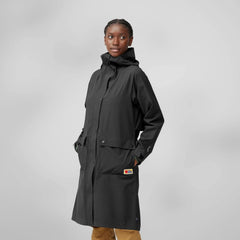 Vardag Regnparkas Women BLACK / S