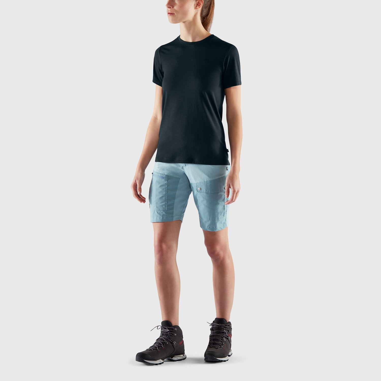Abisko Wool SS Women DARK NAVY / XS