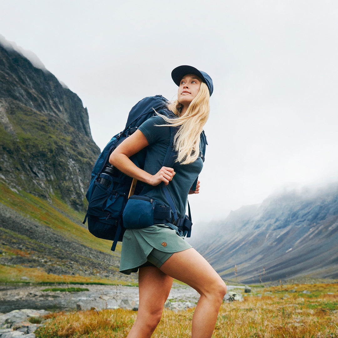 Abisko Wool SS Women DARK NAVY / XS