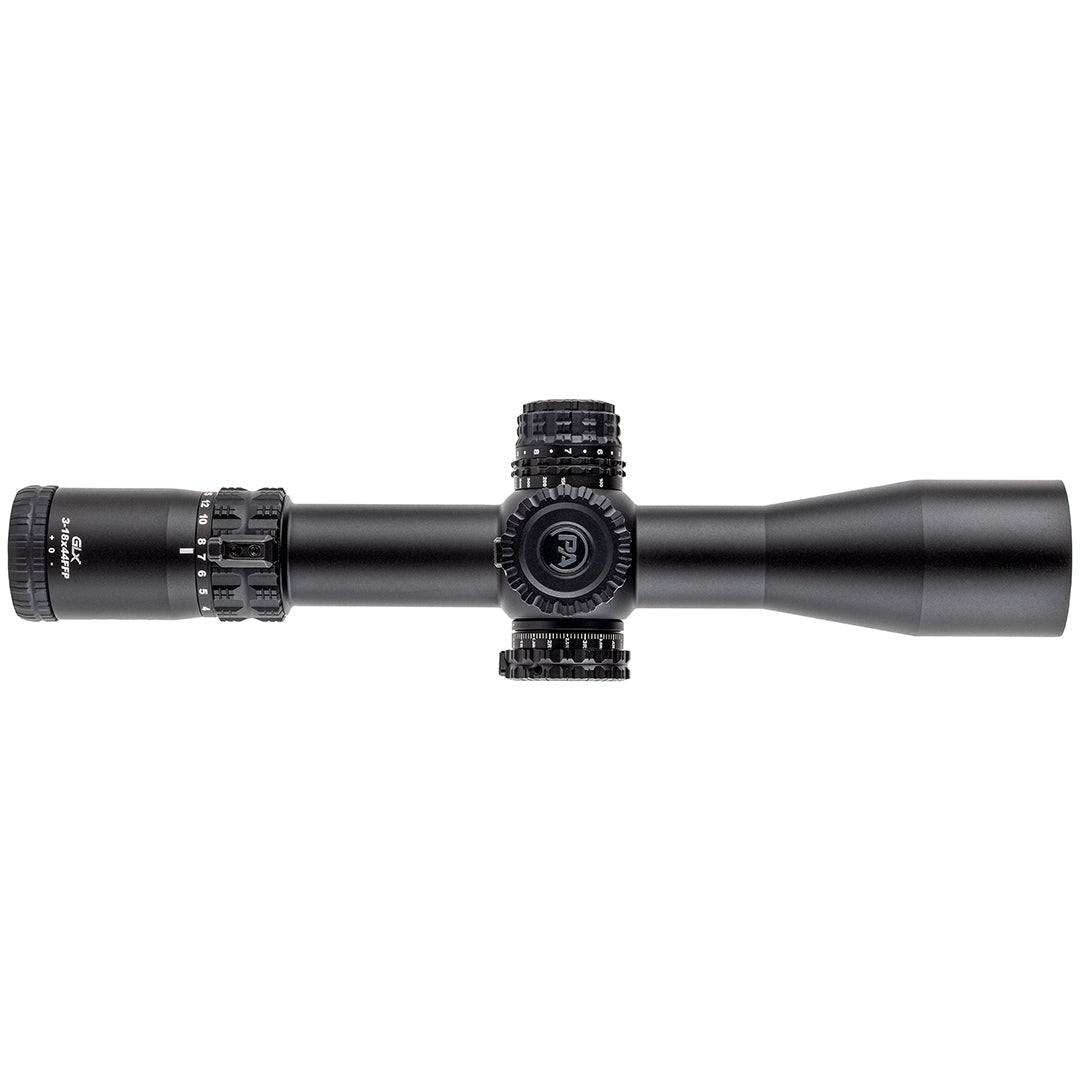 GLx 3-18x44 mm FFP Belyst ACSS Scope