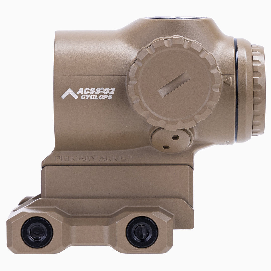 SLx 1 x Micro Prismasikte  Med Belyst Röd  ACSS Cyclops Gen II - Flat Dark Earth
