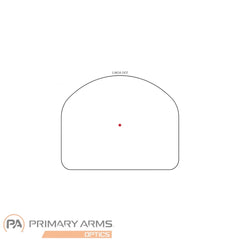 SLx RS-10 1x23 mm 3 MOA DOT Reflexsikte Standard Fotplatta EN STL