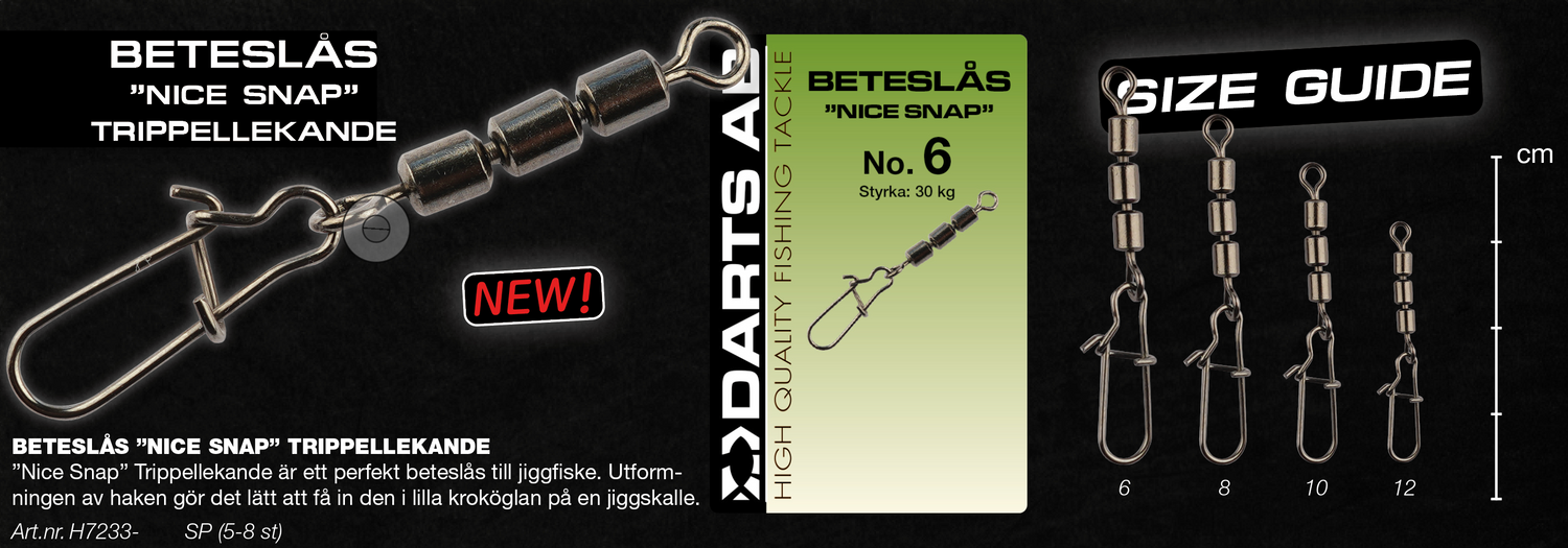 Trippellekande Nice Snap STRL 6