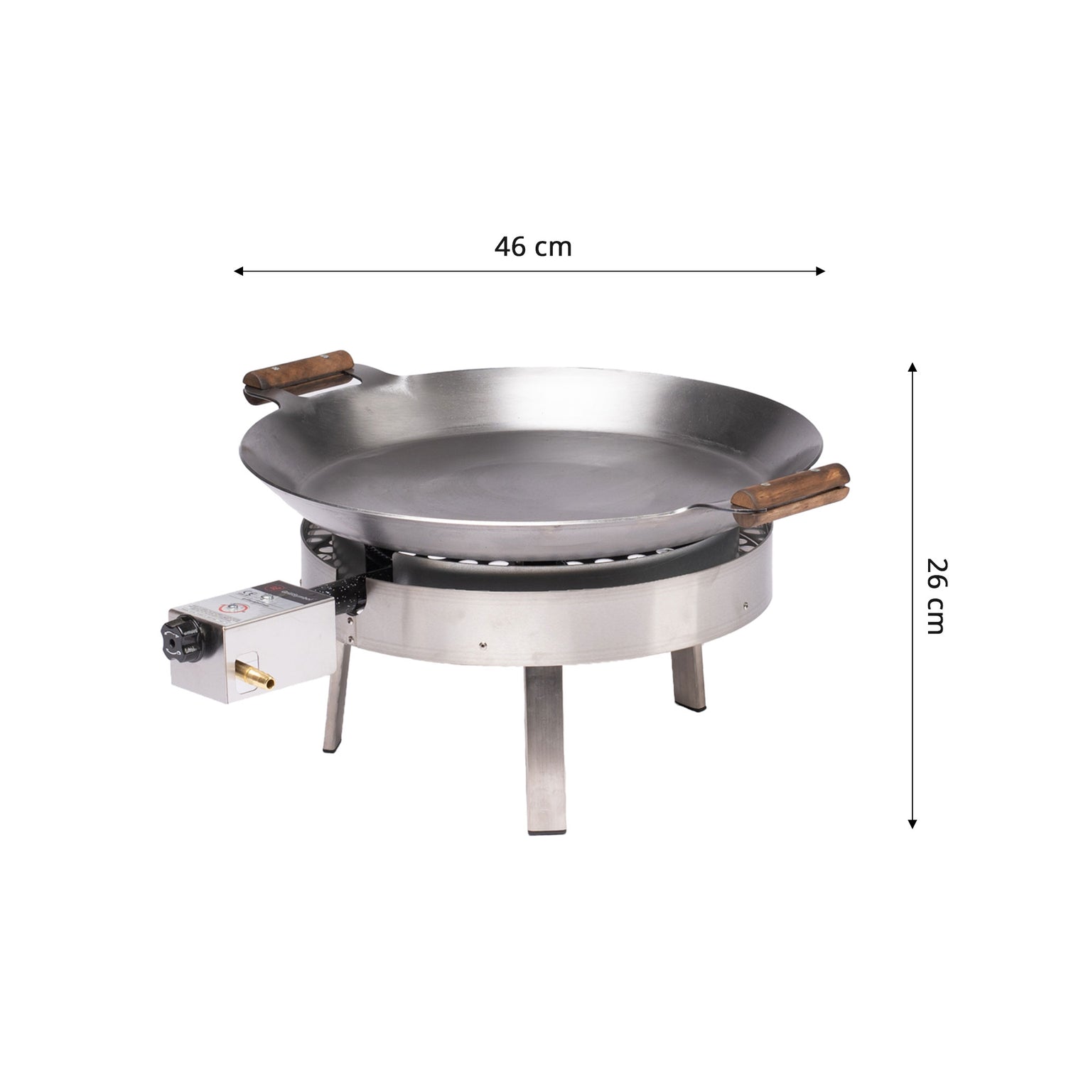 Komplett Paket PRO-460 Inkl lock & överdrag ROSTFRITT STÅL / ONE SIZE