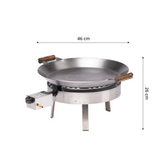 Komplett Paket PRO-460 Inkl lock & överdrag ROSTFRITT STÅL / ONE SIZE