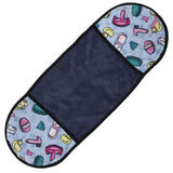 Lyxig trasa, mikrofiberhandduk med insats MULTICOLOR / EN STL / ONE SIZE