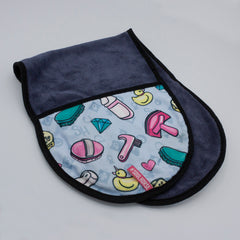 Lyxig trasa, mikrofiberhandduk med insats MULTICOLOR / EN STL / ONE SIZE