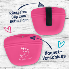 Godispåse i silikon PINK / 1 STYCKE