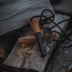 Artisan Fire Starter NATURAL/BLACK / 10 MM