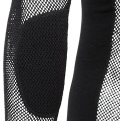 WoolNet Original Polo w/Zip Men Jet Black JET BLACK / XS