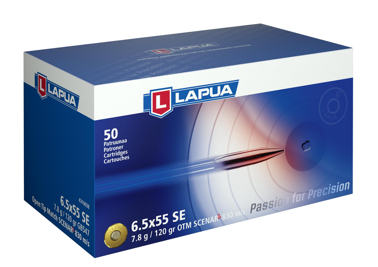 Scenar L .223 REM / 69 GR / 4.5 G