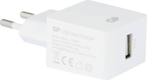 Väggladdare WA23, USB-Ax1