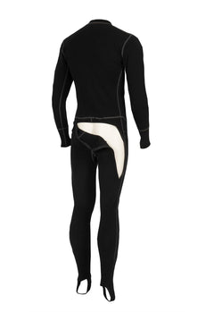 WarmWool Bodypiece Unisex JET BLACK / XS