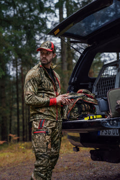 Moose Hunter 2.0 Fleece Jacka MOSSYOAK®BREAK-UP COUNTRY®/MOSSYOAK®RED / S