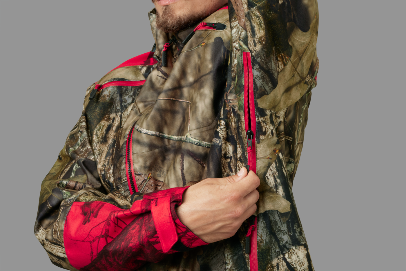 Moose Hunter 2.0 GTX Jacka MOSSYOAK®BREAK-UP COUNTRY®/MOSSYOAK®RED / 46