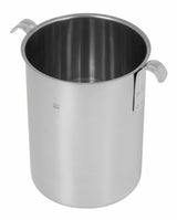 Flaskor med lock i rostfritt stål (Syrafast) 1 LITER