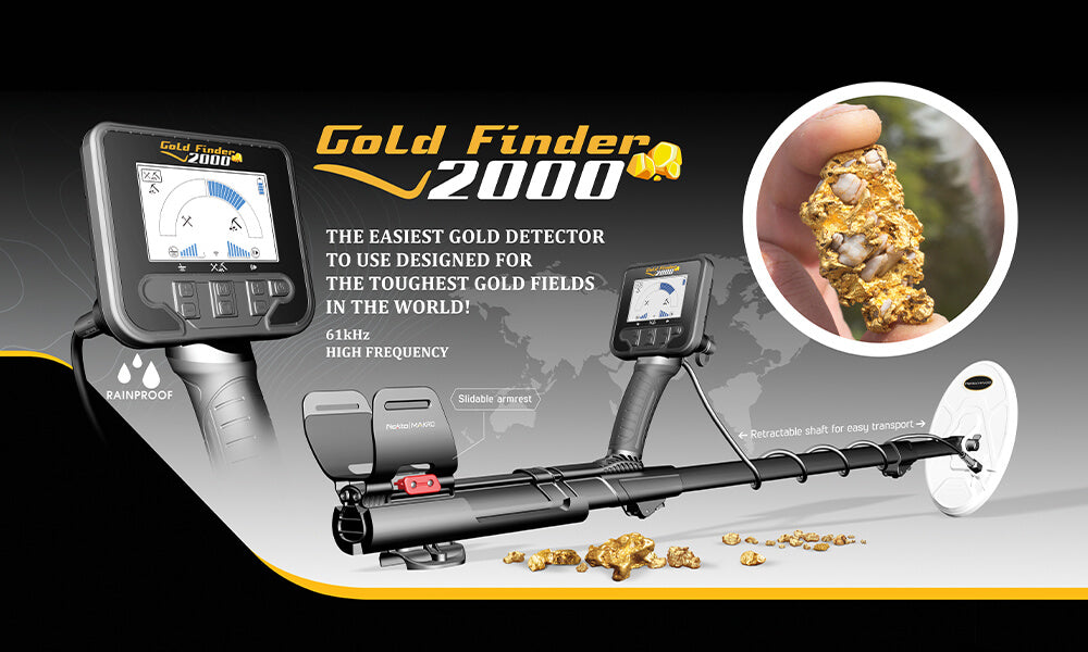 Gold Finder 2000 SVART/ VIT / ONE SIZE